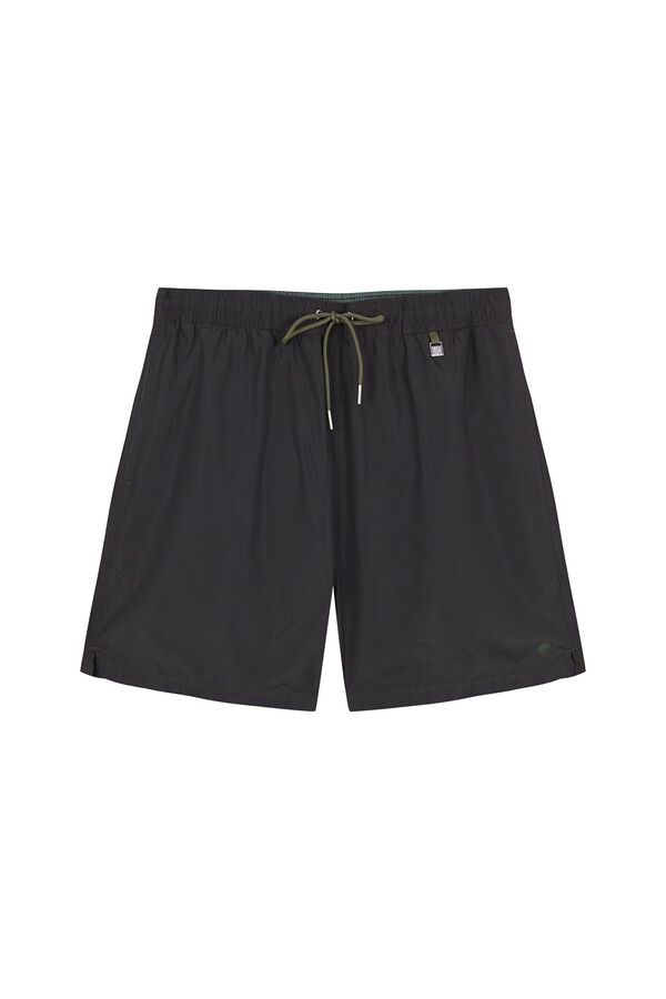 Pedro del Hierro Plain basic swimwear Blue
