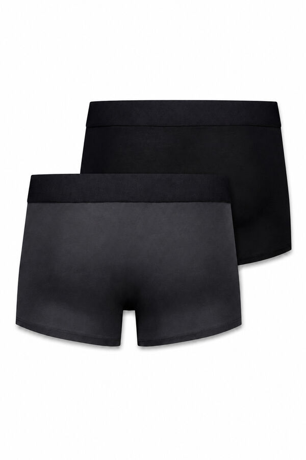Pedro del Hierro Pack 2 boxer punto Negro
