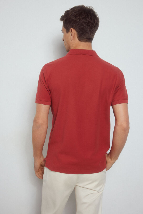 Pedro del Hierro Essential polo shirt Red