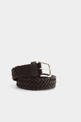 Pedro del Hierro Leather sport belt Brown
