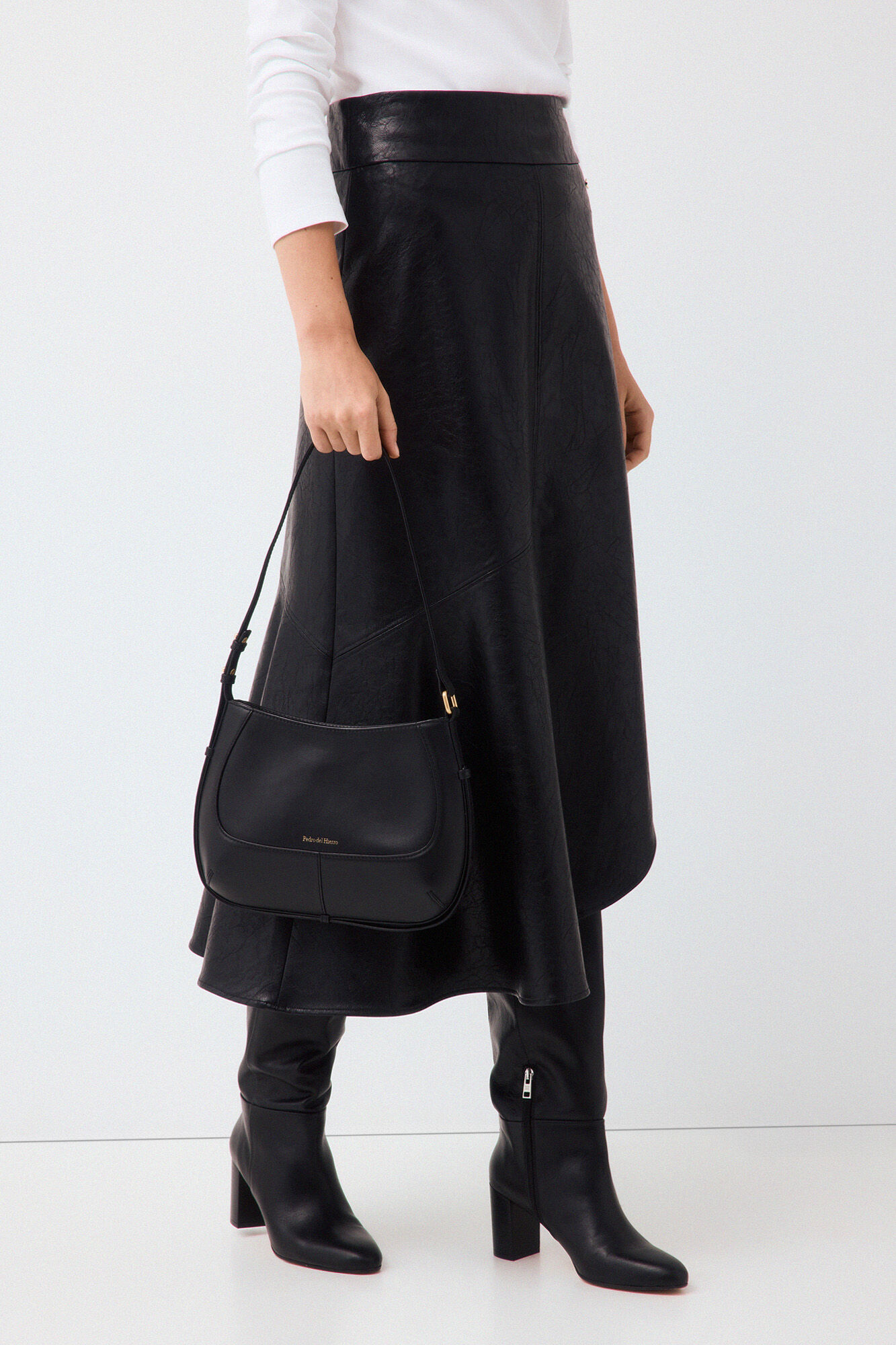 Pedro del Hierro Multiway leather handbag