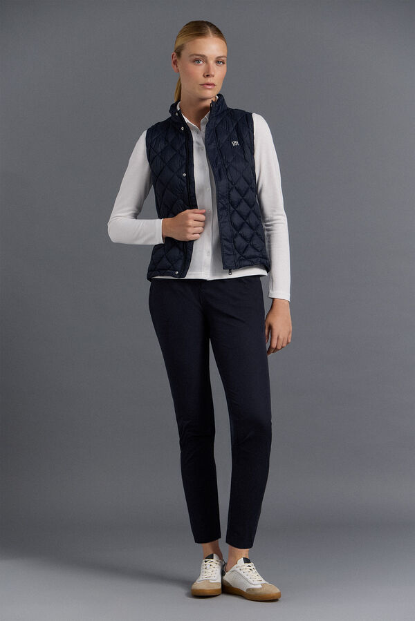 Pedro del Hierro Pantalón cinco bolsillos técnico golf Azul