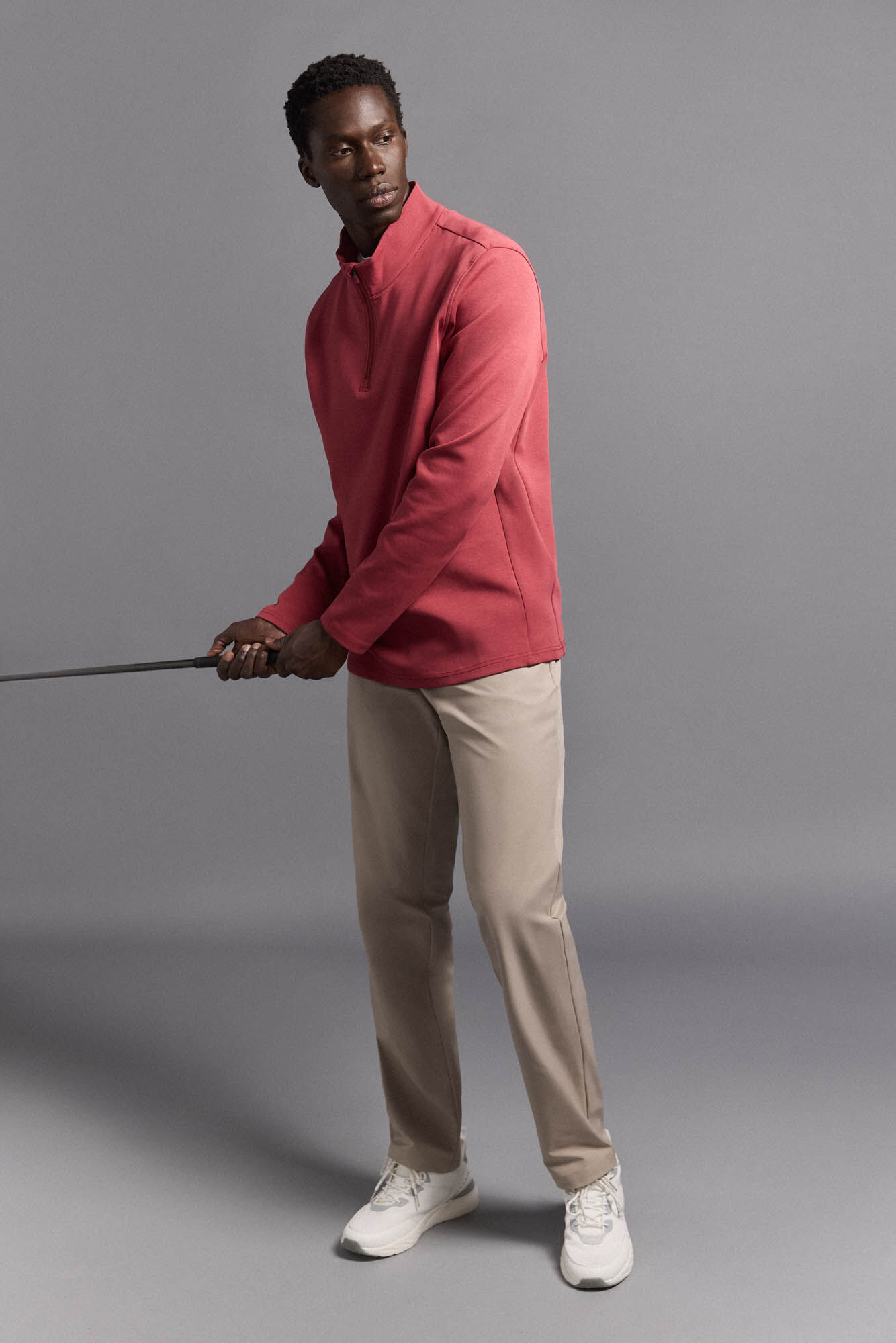 Pedro del Hierro Golf zip-up zip fastening