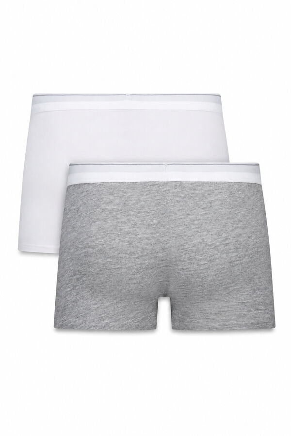 Pedro del Hierro Pack 2 boxer punto Blanco