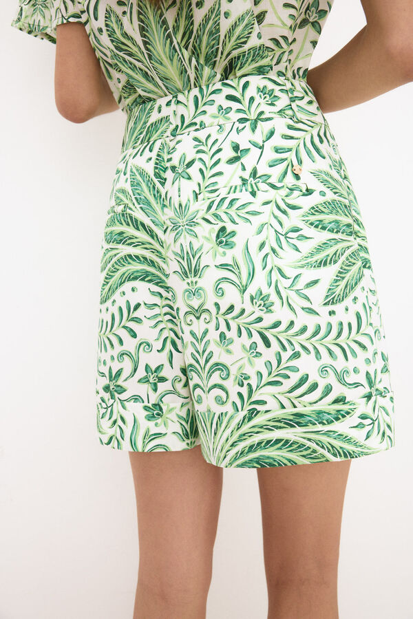 Pedro del Hierro Bermuda shorts CLASSIC Green