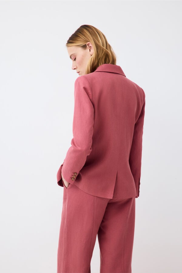 Pedro del Hierro Fitted blazer Pink
