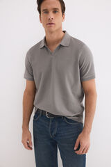 Pedro del Hierro Polo textura Gris
