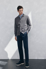 Pedro del Hierro Premium regular fit chinos pants Blue