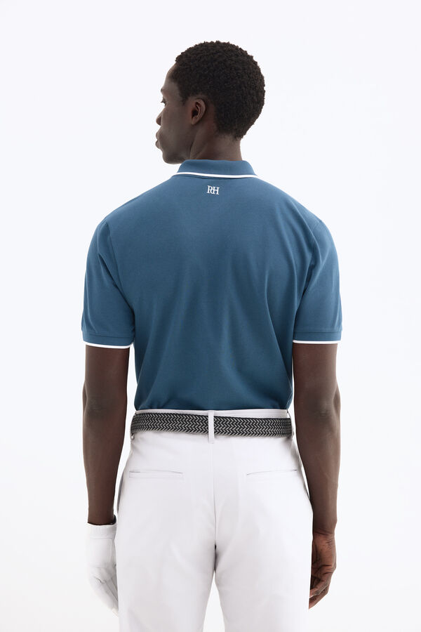 Pedro del Hierro Polo liso golf Azul