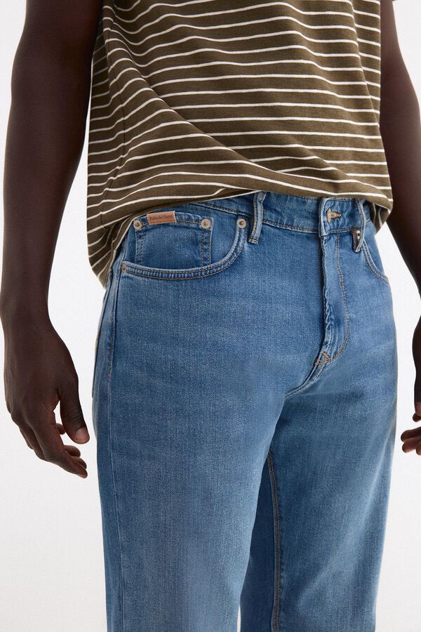 Pedro del Hierro Pantal&oacute;n vaquero ligero regular fit Azul