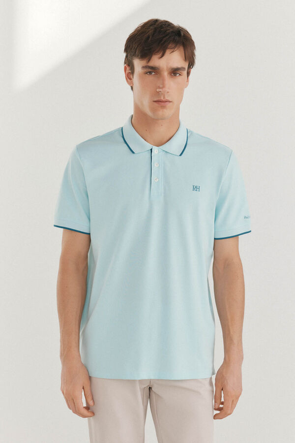 Pedro del Hierro Plain golf polo Green