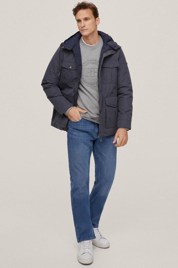 Pedro del Hierro Chaqueta reversible Grey