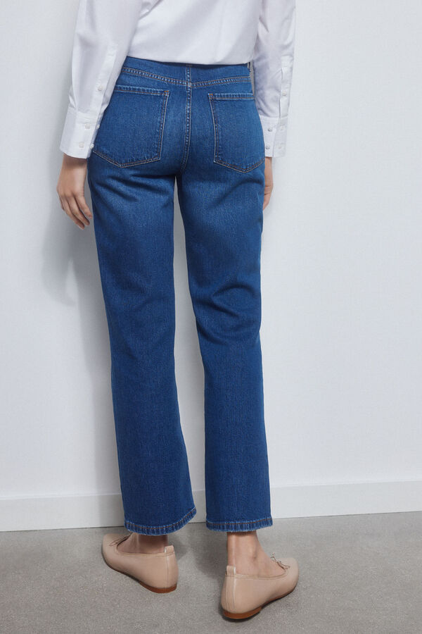 Pedro del Hierro Straight-fit jeans Blue
