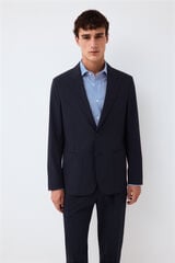 Pedro del Hierro Blazer de fato coordenado t&eacute;cnico Azul