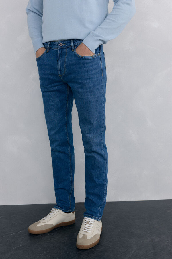 Pedro del Hierro Slim fit jeans Blue