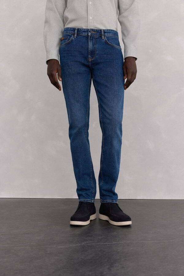 Pedro del Hierro Slim fit jeans Blue
