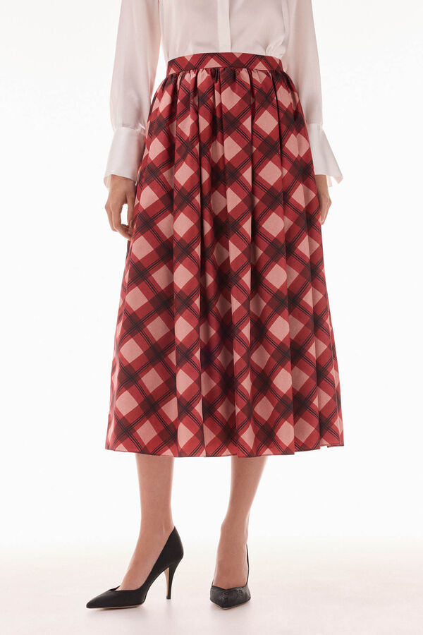 TFP by Tamara Falcó Skirt midi skirt Red