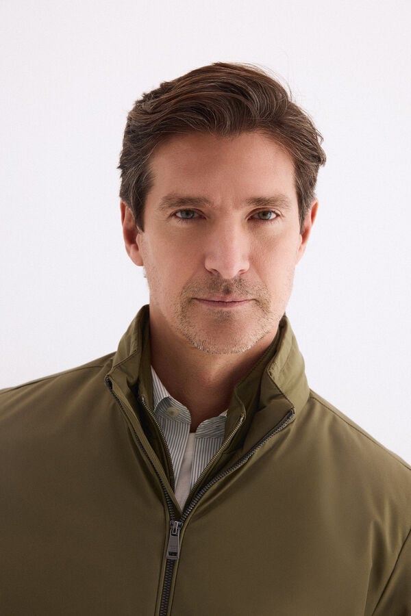 Pedro del Hierro Removable lining jacket Green