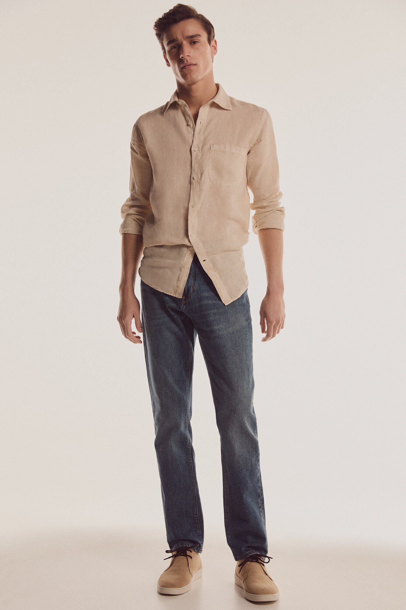 Vaqueros Hombre | Pantalón Vaquero Classic Lavado Desencolado Azul | Pedro  del Hierro · Riviera Gallery