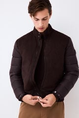 Pedro del Hierro Puffer jacket Brown