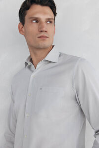 Pedro del Hierro Plain poplin shirt