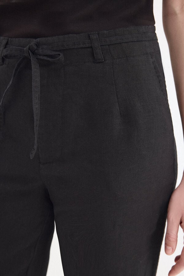 Pedro del Hierro Cal&ccedil;as straight cl&aacute;ssicas Preto