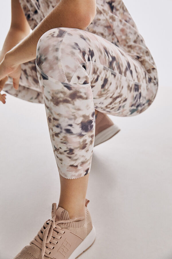 Pedro del Hierro Printed high waist compression leggings Several
