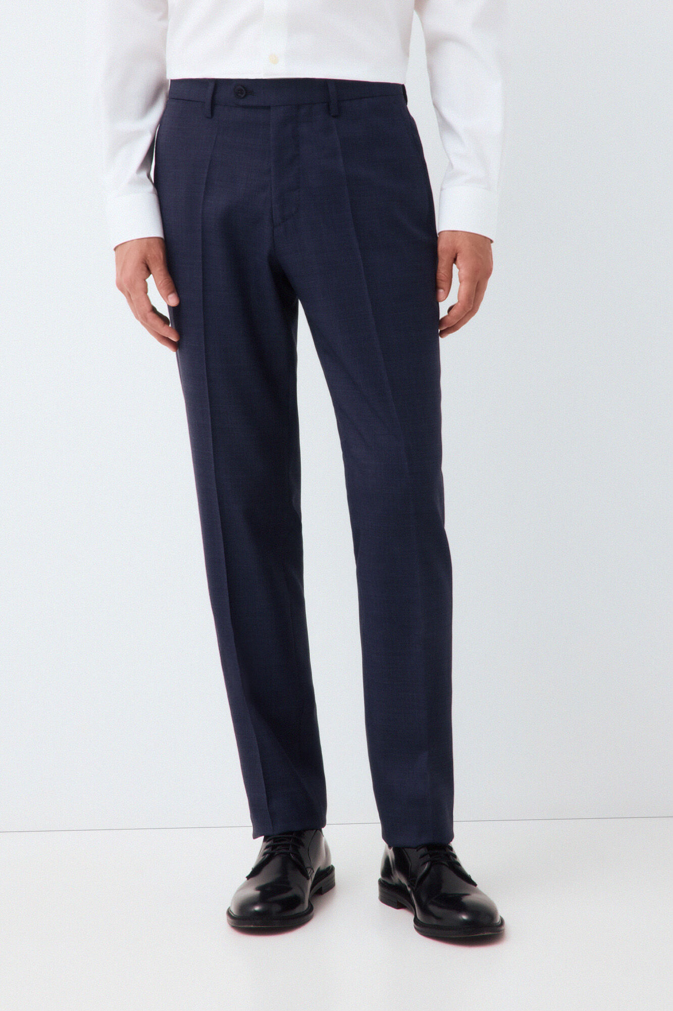 Pedro del Hierro Blue tailored structure coordinated suit trousers