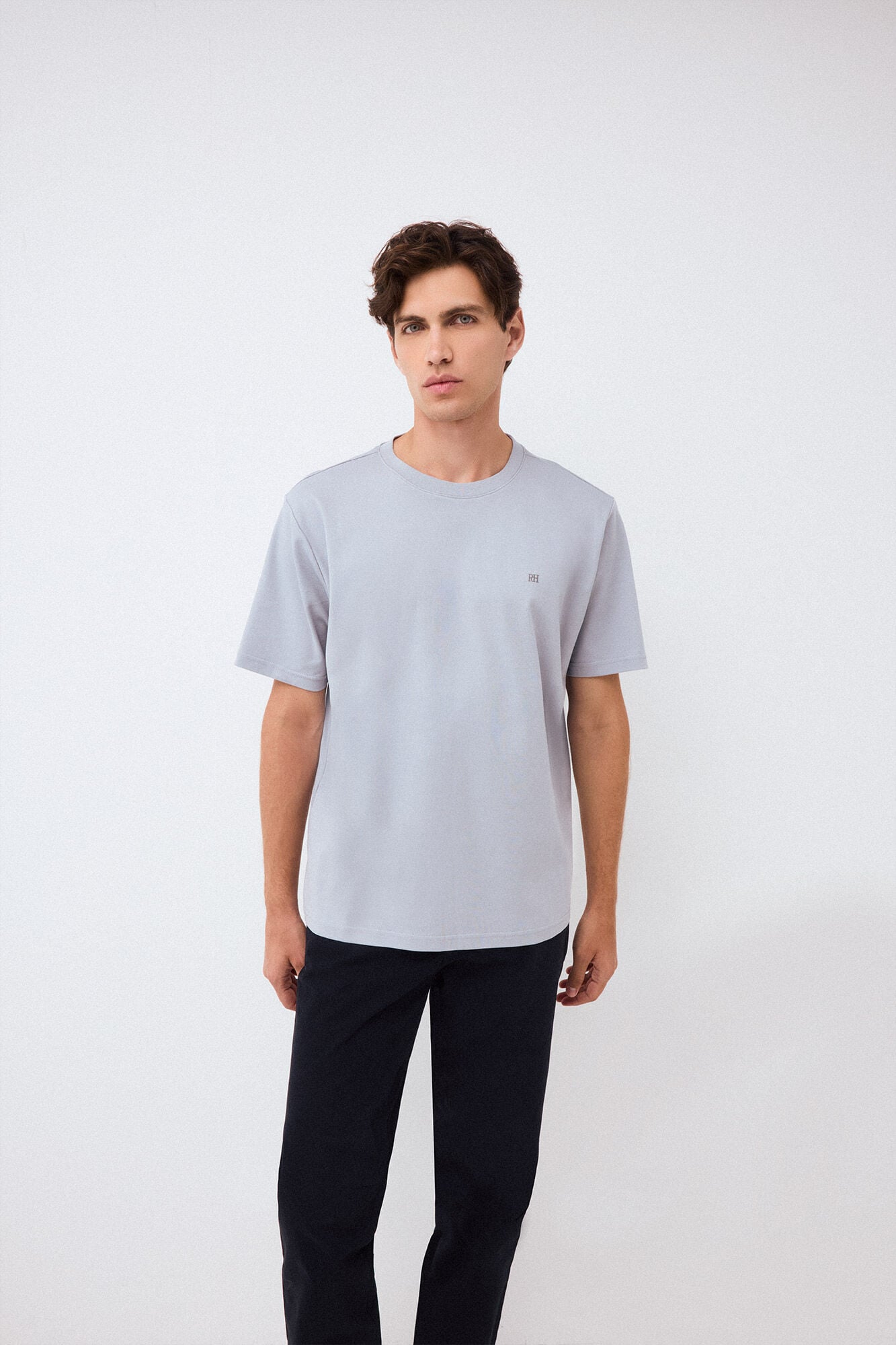 Pedro del Hierro Plain mercerized T-shirt