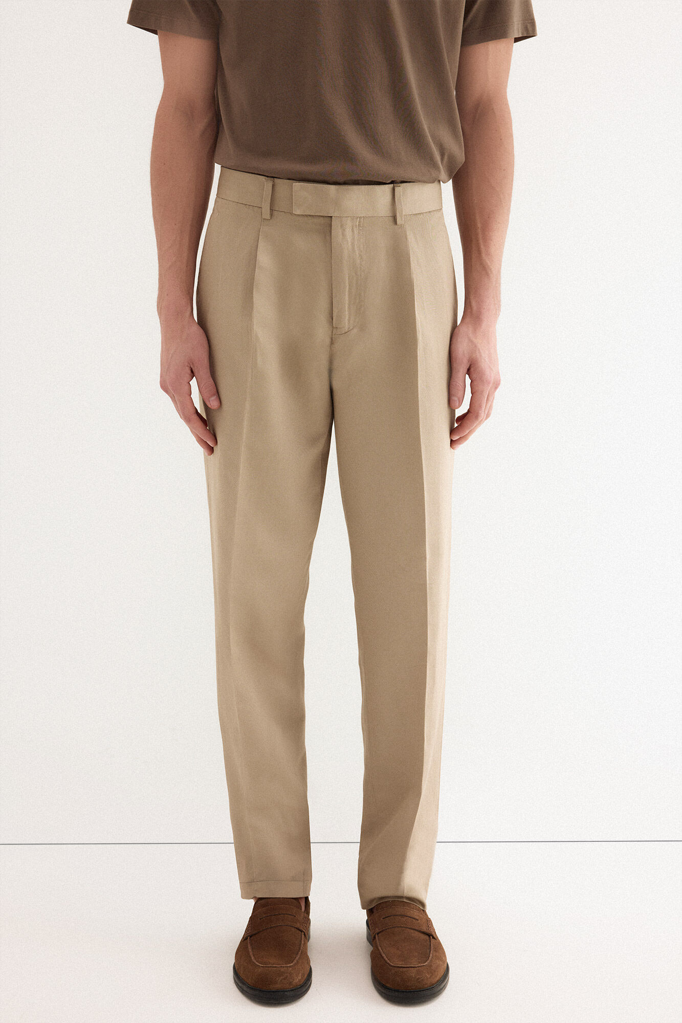 Pedro del Hierro Regular coordinated trousers