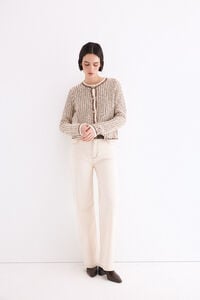 Pedro del Hierro Multicoloured textured jersey-knit jacket