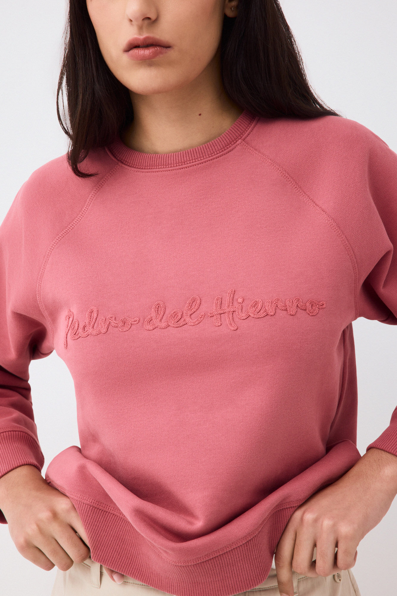 Pedro del Hierro Spanish cotton sweatshirt