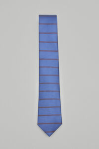 Pedro del Hierro gravata seda natural Azul