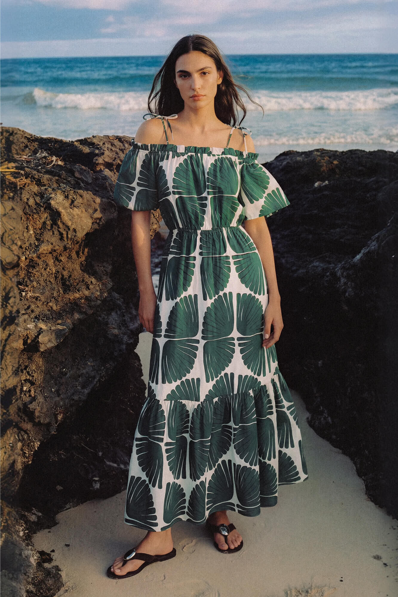 Pedro del Hierro Vestido estampado
