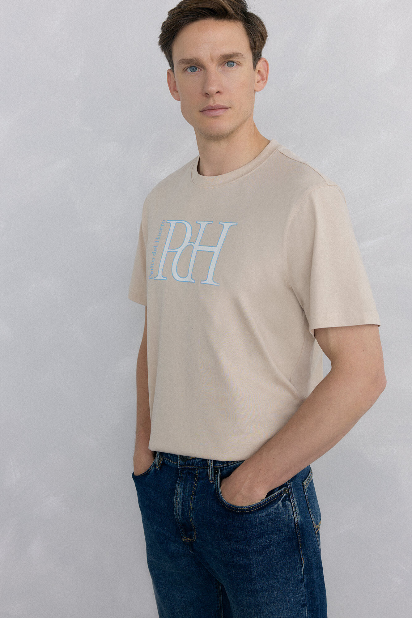 Pedro del Hierro T-shirt logo grande