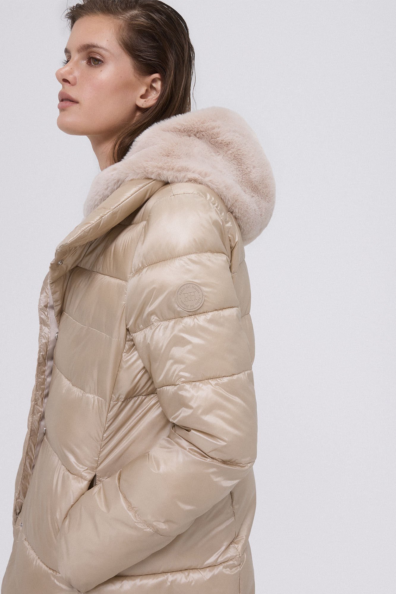 Parka capucha desmontable Parkas de mujer Cortefiel
