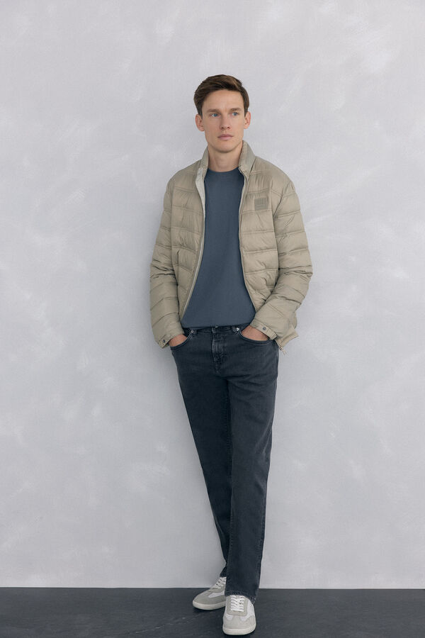 Pedro del Hierro Basic T-shirt Grey