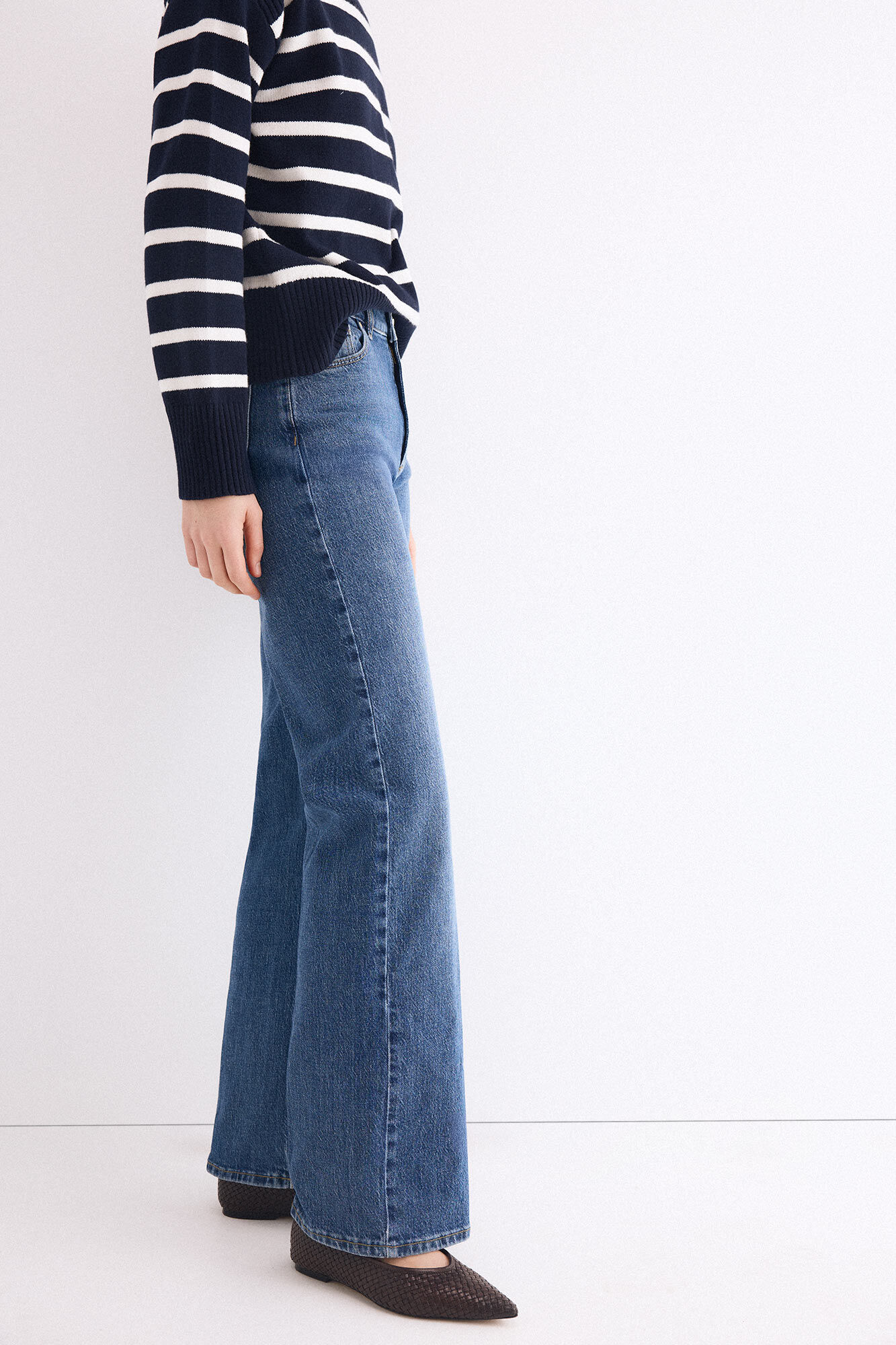 Pedro del Hierro Basic wide leg jeans