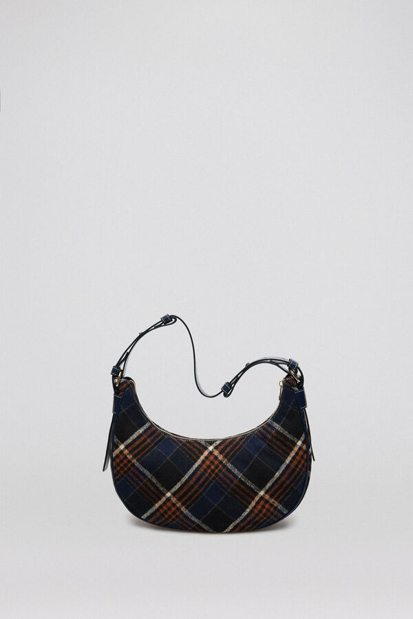 Pedro del Hierro Bolso hobbo cuadros Turquesa