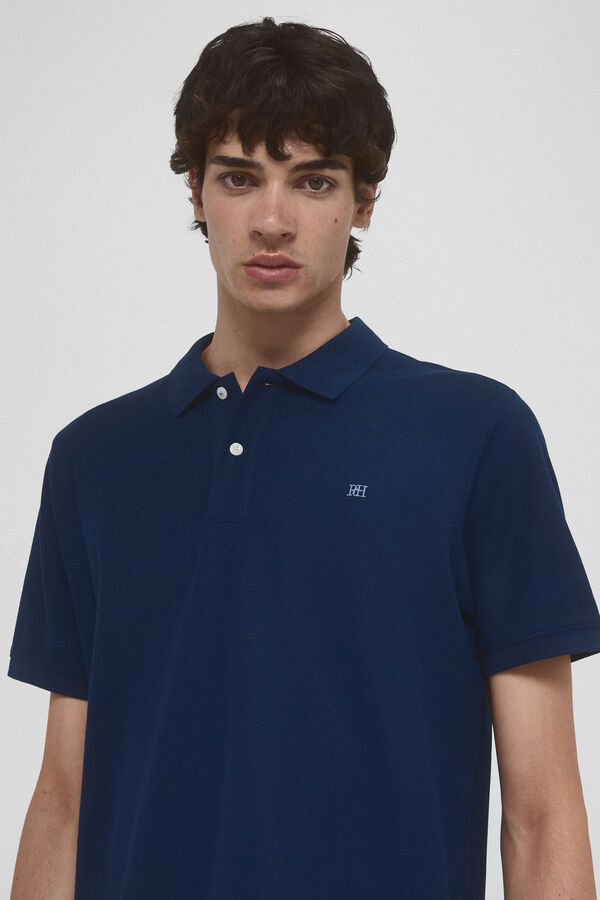 Pedro del Hierro Polo básico  Azul