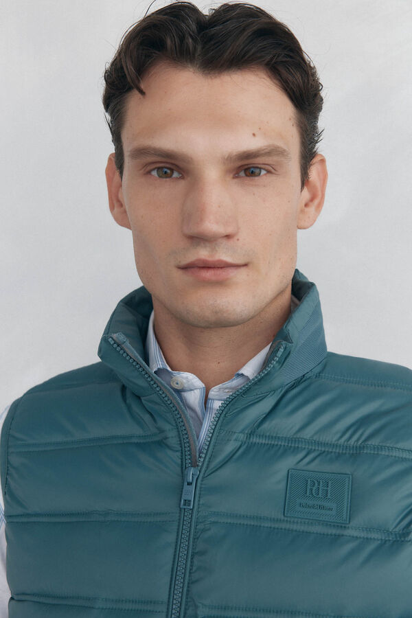 Pedro del Hierro Ultralight gilet  Turquoise