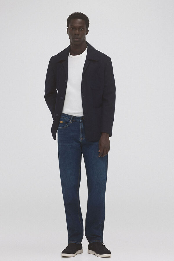 Pedro del Hierro Cal&ccedil;as de ganga premium flex regular fit Azul