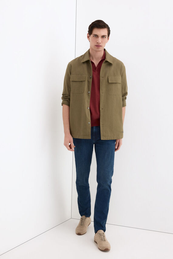 Pantalón vaquero premium flex ligero slim fit