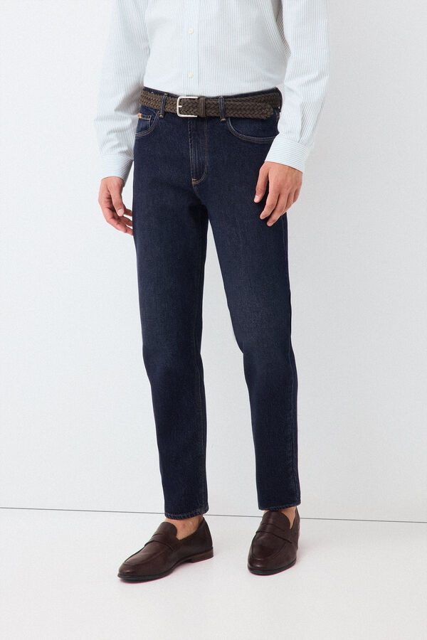 Pedro del Hierro Slim tapered fit jeans Blue