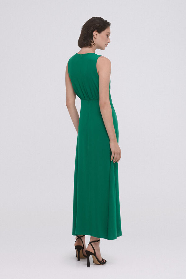 Pedro del Hierro Green knot dress Green