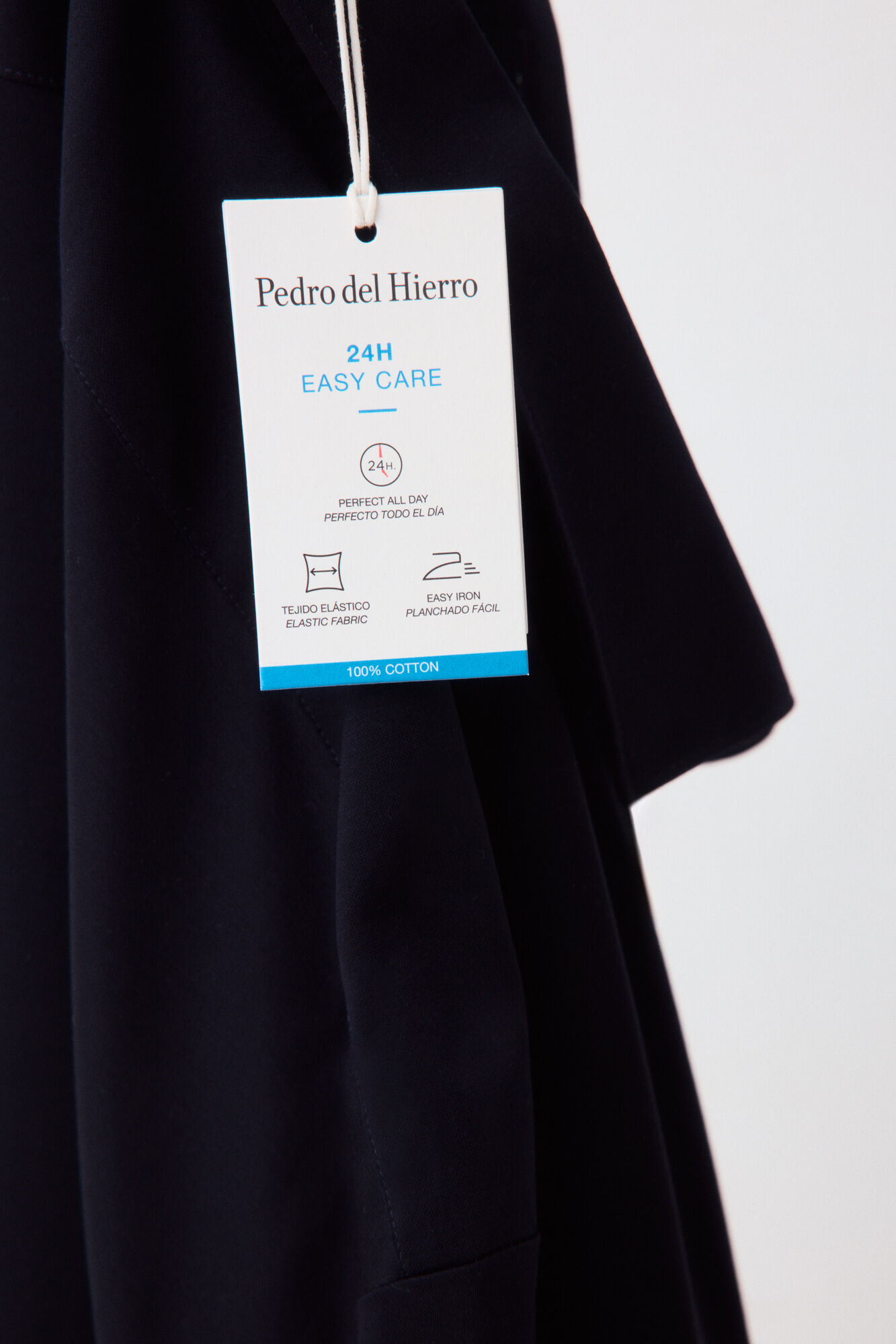 Pedro del Hierro Plain jersey-knit shirt