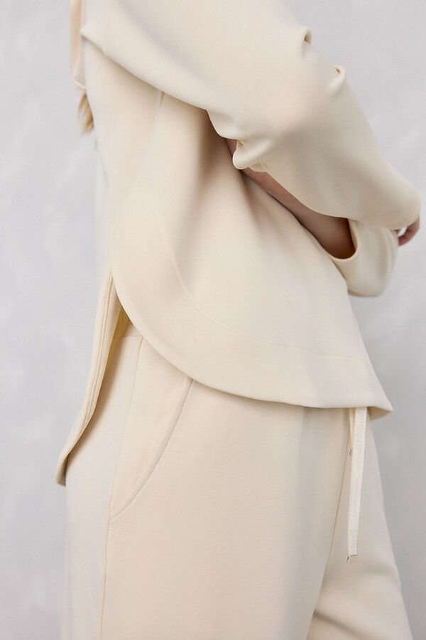 Pedro del Hierro soft touch logo hood Green