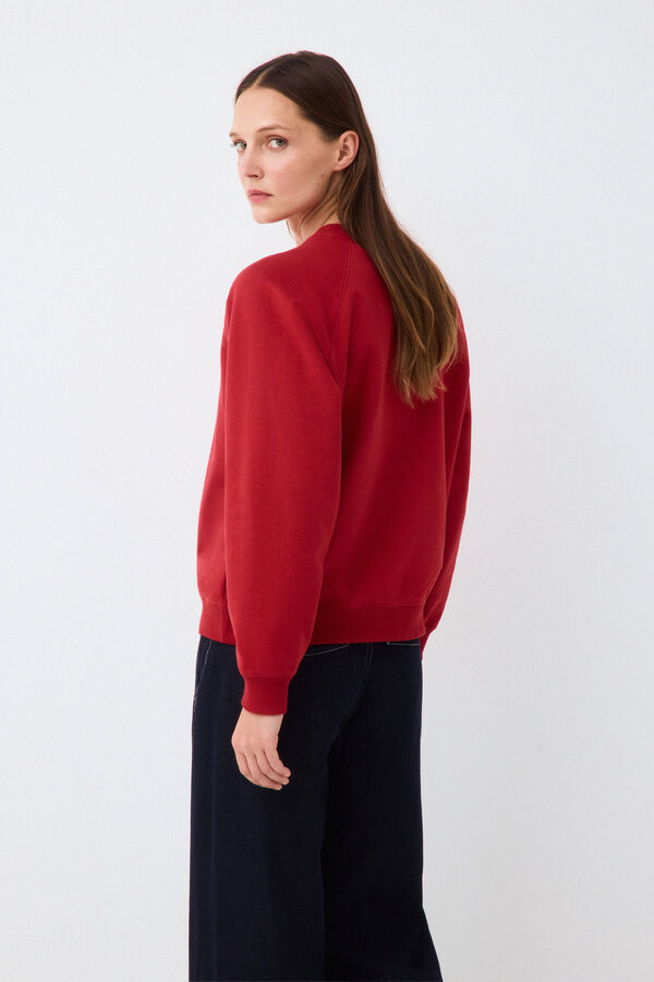 Pedro del Hierro Logo sweatshirt Red