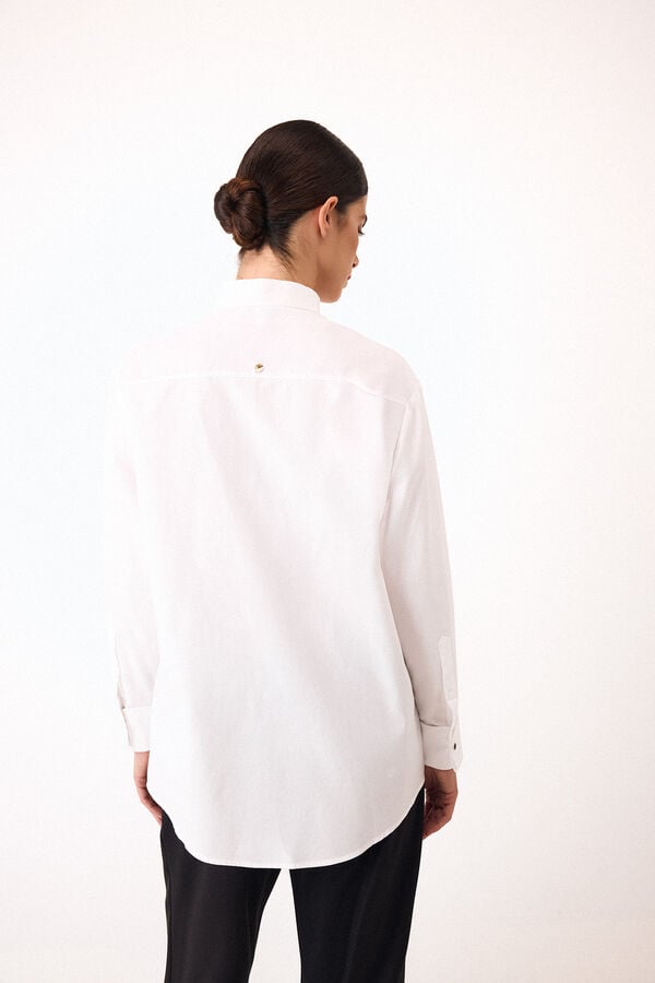 Pedro del Hierro Plain shirt parade White