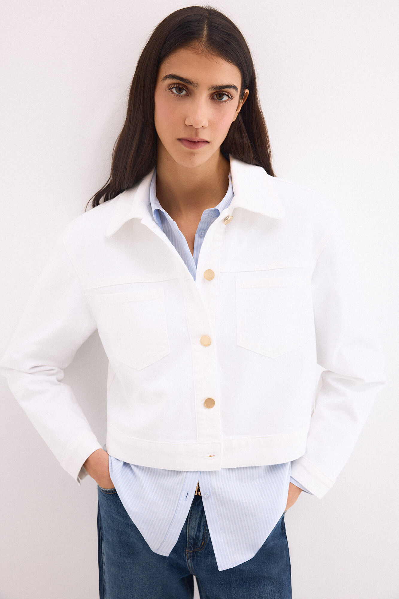 Pedro del Hierro Cazadora denim